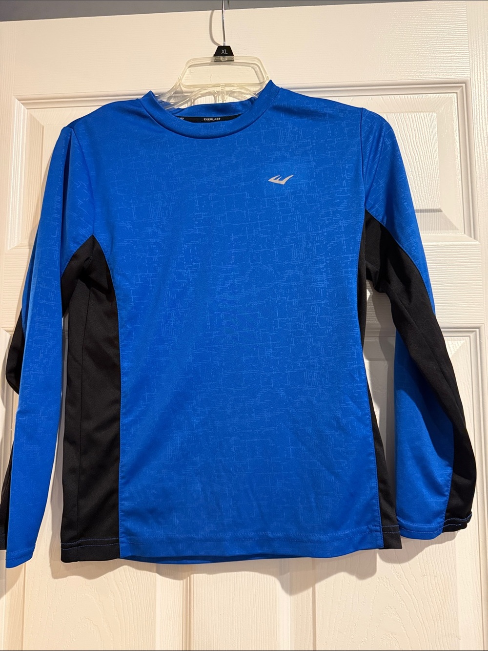 Everlast Boys Blue and Black Long Sleeve Athletic Tee